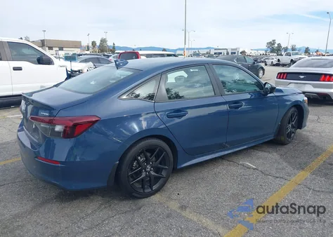 2025 Honda Civic Hybrid Sport/Sport Touring из США, поврежденный, VIN 2HGFE4F8XSH325321